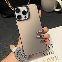 Funda de teléfono de moda y resistente compatible con el logotipo V-Vrunks-S 16e 16 15 14 13 12 11 Mini Pro Max X XR XSMAX 8 7 Plus, con acabado mate y protección contra caídas. También compatible con las fundas de 17, 17 Pro y 17 Pro Max. - CYB-299CY250510503 - Ver 7