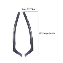 GEARZAAR For  Fiesta MK7 3 Door Hatchback 2008-2017 Wind Rain Deflectors 2pc W/ Clips - 預設 - 查看 3