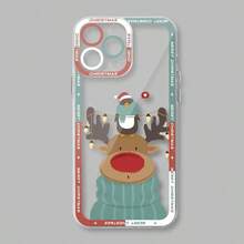 Funda de teléfono de Feliz Navidad y Año Nuevo compatible con  16 15 14 13 12 11 Pro Max Mini X XS SE 7 8 Plus 16E, funda suave a prueba de golpes, compatible con funda de  17, funda de  17 Pro, funda de  17 Pro Max - -4 - Ver 11