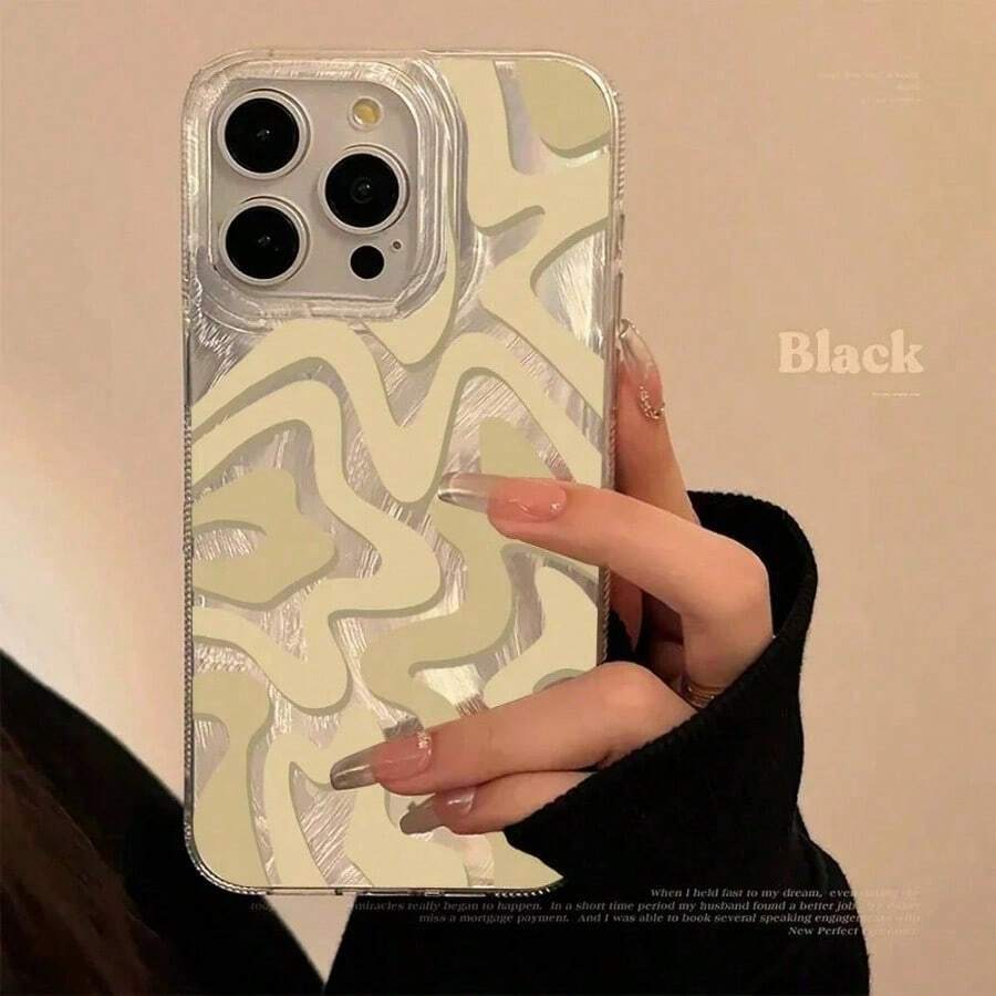 Luxury Laser Wave Pattern Phone Case S24 S25 Ultra S23 S22 Plus S21 FE A16 A15 A55 A54 A53 A35 A34 A33 Cover
