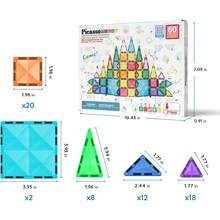 Kids Magnetic Building Block Toys - 120PC - View 6