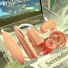 5 pièces/paquet Ruban correcteur grande capacité, fournitures scolaires portables pour étudiants, ruban correcteur lisse, stylo correcteur mignon, rentrée scolaire, fournitures de bureau - paquet de 5 - Voir 8