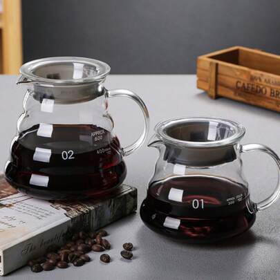 1件套手冲咖啡器具套装，家用咖啡研磨机组合，分享壶，滤杯，法压壶，摩卡壶，咖啡冲泡设备