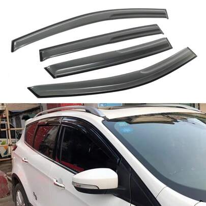 GEARZAAR 4pcs Wind Deflectors Set For  Kuga 2012 - 2019 (4 Pieces)- Next Day Delivery