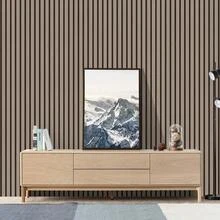 A Roll Of 3D Style Ceiling Stickers, Self-Adhesive Wood Grain Wallpaper, Mainly Suitable For Ceilings, Ceilings, And Floors. It Is A Detachable And Re Adhesive Wallpaper, Perfect For Decorating Living Rooms, Kitchen Tailboards, And Bathrooms. - Brown - View 7