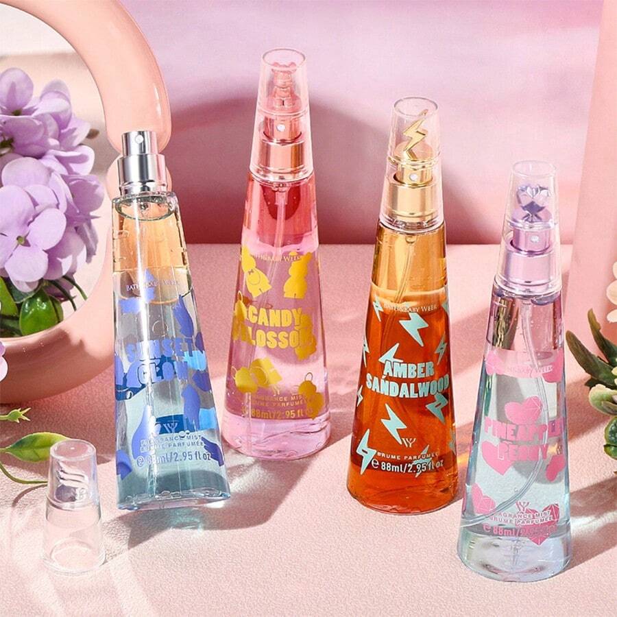 1/88ml Fragrance Spray, Home Fragrance Air Freshener, Aromatherapy, Fresh And Charming, Long-Lasting Scent, Contains Lasting Natural Freshness, Innovative Packaging Design With Cute Cartoon Characters, Suitable For Summer, Mother's Day, Indoor, Outdoor, Dates, Parties, Holidays, Home, Office, And An Ideal Gift For Friends And Loved Ones.