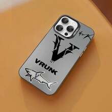 Custodia per telefono di stile V-VrunkS, compatibile con 16, 15, 14, 13, 12, 11 Pro Max, in finitura opaca bianca con effetto metallico laser aurora. Custodia compatibile con 17 Pro, 17 Pro Max, 17, 16 Pro.