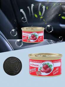 60天持久留香车载空气清新剂，优雅香氛营造清新宜人的车内氛围，也适用于家居除臭，多种香型可选，女士汽车配件，汽车装饰 - 彩色 - 查看 11