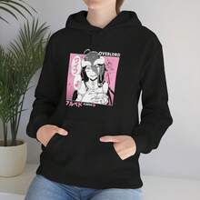 Overlord Succubus Hoodie Skull,Ainz Ooal Gown,Demiurge,Sexy,Otaku,Waifu - màu đen - Xem 7