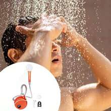 Rechargeable Camping Shower For Outdoors, Bathroom, Beach, - Multicolor - View 3