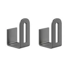 2/4pcs No-Drill Pot Lid Rack, Multifunctional Kitchen Organizer Shelf For Cutting Board, Pot Lid, Bathroom, Balcony Wall Mount Storage Rack