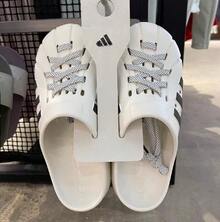 Adidas Sports Sandals, New Style Peep Toe Sandals, Ugly Cute Slippers - Beige - View 5