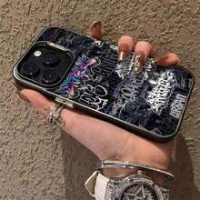 Graffiti Cool Art Pink Phone Case S25 Ultra S24 Plus S23 FE S22 S21 A15 A34 A35 A55 A54 A53 Matte Back Cover