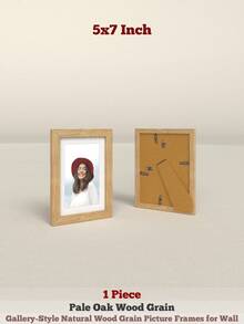 XXBANZHUAN 复古做旧经典风格画廊风格相框 | 12x16/8x10/8x8/5x7 英寸 | 升级弹簧夹 | 6 种天然木纹图案（浅灰色/深灰色/红棕色/黑色/浅木色/风化白色）| 非常适合客厅/卧室/书房/办公室装饰