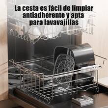 Freidora de aire saludable. Reduce 90% grasa. 8 funciones. 3.5L. Fácil limpiar - Negro (3,5 l) - Ver 9