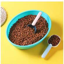 宠物猫狗用具套装（含夹式喂食勺、量勺、铲子、量杯、小勺、喂食勺、谷物勺） - 彩色 - 查看 9