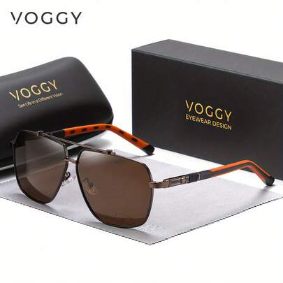 Men's And Women's Oversized Retro Aviator Fashion Glasses - Polarized Aviator Goggles, Large Round Frame, Gold Metal Frame And Dark Blue Tinted Lenses, Suitable For Driving, Aviation, Activities - Fashion Aviator Glasses, Shades, Men's Glasses, Men's Glasses, Sunglasses, Men's Sunglasses, Men's Glasses, Men's Glasses, Men's Glasses, Retro Sunglasses, Sunglasses, Choosing Sunglasses, Men's Glasses, Funny Glasses, Gift For Long-Distance Boyfriend, Long-Distance Gift, Men's Glasses, Cooling Glasses, Dad's Sunglasses, Face Sunshade, Christmas Angel