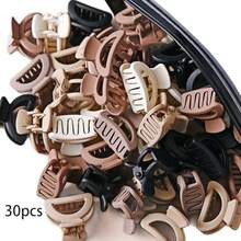 15/20/30/50/100pcs Versatile Fashion Mini 2.5cm Clip Bangs Clip For Women, Simple Retro Hair Clip For Bangs And Hairstyle