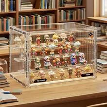 Senmeo Clear Acrylic Display Case (Dustproof Storage), Transparent Box For Figurines/Models/Collectibles - 透明色 - 查看 11
