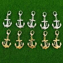 2/5/10pcs Interesting Anchor Keychain Set With Motivational Cards, Suitable For Team Rewards, Travel Accessories, Fishing Enthusiasts, Lucky Gifts, Party Favors, New Year Gifts - Multicolor - View 14