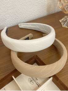 1 قطعة شريط شعر أنيق وعملي وأنيق باللون الأحمر الداكن للنساء، مناسب للارتداء اليومي، إكسسوارات شريط الشعر، حلقة الشعر، للمنزل، وشريط العناية بالبشرة