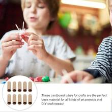 Paper Paper Toilet Rolls 15pcs Cardboard Tubes Tubes Round S Cardboard S Bulk Rolls Brown House - 1 - View 4