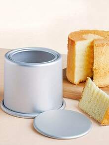 4/6/8 Inch Anodized Vertical High Edge Mold - Round Household Mousse And Tall Cake Mold, Chiffon Cake Raised Bottom Mold, Anodized Straight Mousse Cake Mold For Baking Oven - Silver Heightened Anode - View 10