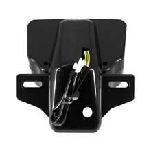 Calavera luz stop para moto universal con direccional - Negro - Ver 7