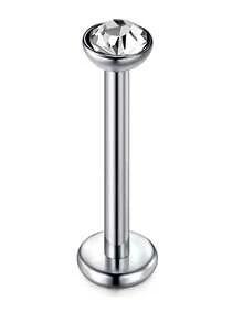 G23 Titan Lippen Stecker Knorpel Ohrstecker Hypoallergen Helix Tragus Conch Labret Ringe Medusa Monroe Piercing Schmuck für Frauen Männer 6/8mm