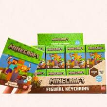 Spin Master 1盒官方授权游戏模型钥匙扣套装，1:1复刻背包挂件，派对及生日礼物 - 彩色 - 查看 8