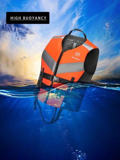 spraesidio Adult Swimming Vest; Adult Surfing Buoyancy Suit; Inflatable-Free Portable Kayak And Fishing Life Vest