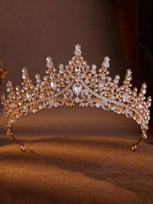 1pc Vintage Rhinestone Women's Baroque Crown, Wedding Headdress, Exquisite Crown Suitable For Ladies' Ball, Party & Events, Hair Accessories For Women, Hair Tools, Beauty Accessories, Curly Hair Accessorieshair,Hair Accessory,Hair Accessories,Accessories,Hair Accessories For Women,Fall,Travel,Hair Tools,Accessories Women,Hair Stuff, Fall,Hair,Hair Accessories,Accessories,Hair Accessories For Women,Travel,Hair Accessories,Accessories Women,Hair Accessory,Hair Accessories Women,Hair Tools,Hair Stuff,Stuff,Beauty Accessories,Gifts,Travel,Gifts For Women,Hair Stuff,Stocking Stuffers