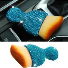 汽车内饰细节刷，汽车内饰软毛除毛刷，汽车清洁刷内饰软毛细节刷除尘工具，适用于汽车、家庭、办公室、电脑、键盘、汽车装饰 - 均碼 - 查看 10