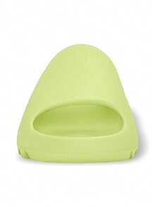 Adidas Dép Yeezy Slide GS Thấm hút mồ hôi Thoáng khí Ấm áp Đa năng Logo Trơn Co giãn tốt Dễ giặt Nhanh khô Thể thao Ngoài trời Chạy bộ Hàng ngày Trường học Xanh lá cây HQ6447 - màu xanh lá - Xem 4