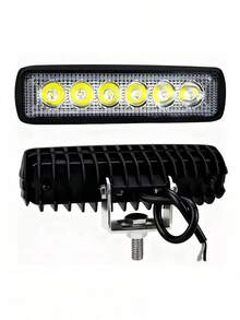 Faro LED de Alta Potencia 18W 6 Leds Resistente al Agua Instalación Fácil Paquete de 4 Piezas - 4 pieza - Ver 2
