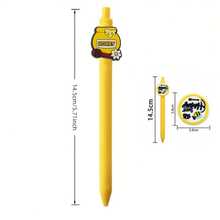 10/6/1 Set Yellow Bee Style Neutral Pens, 0.5mm Black Ink Big Bee Pen, Suitable For Party Gifts, Back To School Writing Supplies, School And Office Stationery - Multicolor - View 5