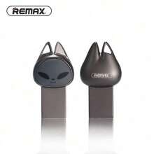 REMAX RRX-805 64GB USB 3.2 Flash Drive, Rugged Metal Body, High-Speed Data Transfer, Ideal For Office And School Storage, Tin - Tin Color - View 7