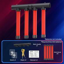 1件装快速反应速度接球游戏，益智室内运动及注意力训练玩具，采用耐用塑料制成，颜色混合，趣味反射挑战投掷接球玩具游戏，适合儿童和成人，提高手眼协调能力和反应速度，家庭互动游戏和儿童玩具，可用于团队建设、野餐、学校活动、新年节日派对礼物。 - 彩色 - 查看 22