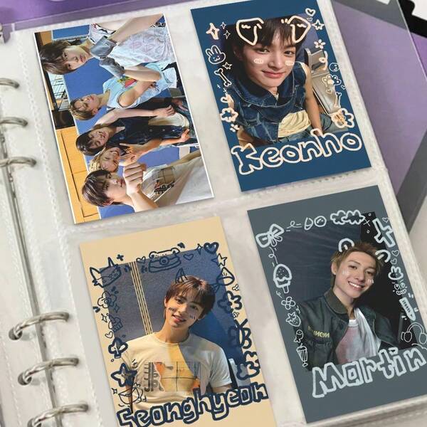 C/ORTIS LOMO Cards | Fanmade Kpop Photocard Set | C/ORTIS Boy Group Idol Collectible | Cute Mini Photo Cards For Fans | Kpop Merchandise Gift | Aesthetic Fan Support Cards | Idol Memorabilia & Decoration