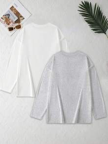 Loose-Fit Sports Long-Sleeved T-Shirts For Women, Yoga And Fitness Long Sleeves, Women's Outdoor Training Moisture-Wicking Sports Tops, Autumn And Winter Outdoor Training Equipment