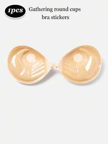 1pc Reusable Invisible Bra Lift Pads, Suitable For Women's Wedding Photography And Other Occasions - Multicolor - View 12