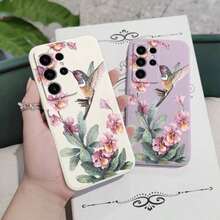Pink Azaleas Phone Case S25 S24 S23 S22 S21 S20 S10 S10E Ultra Plus FE Note 20 Ultra 10 Plus Cover