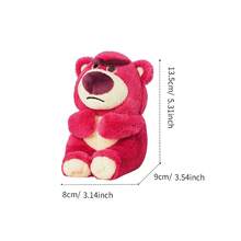 Miniso 皮克斯系列 5 号表情玩偶挂件 - 柔软毛绒材质，生动还原角色经典表情，细节精致，可作钥匙扣或包包挂饰，为生活增添乐趣（1 件装） - 紅色 - 查看 7