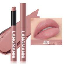 12 Colors Matte Twist-Up Lipstick, Velvety Texture Long-Lasting Pigmented, Suitable For Halloween, Christmas, Party And Gathering - 彩色 - 查看 14