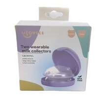 2pcs Nursing Cup Set, Breast Shells, Milk Savers, Nipple Pain Relief, Collect Breastfeeding Leakage, Soft & Flexible Silicone Material, Reusable