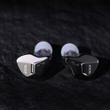 C C A CCA FL A - Wired Noise Cancelling Earbuds, In-Ear HiFi Headphones, Dynamic Driver IEM, Powerful Bass Earphones With 3.5mm Plug, Suitable For Musicians, Audiophiles, Singers, DJs, Comes With EVA Storage Case