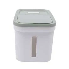 WUPYI2018 Boîtes de rangement pour le riz - Vert et blanc - Voir 11