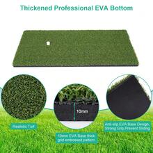 Golf Practice Mat 12"X24" Golf Hitting Mat Portable Training Matt Indoor Outdoor Chipping Putting Training Mats For Backyard Garage - Gift For Golfers, Beginners & Pros - Green - View 5