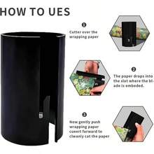 包装纸切刀家庭花园剪贴簿用品牛皮纸手工刀模切机适用于工艺品家具泡沫 - 彩色 - 查看 5