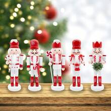Importadora La Merced Nutcracker Bauble - Red and White - View 4